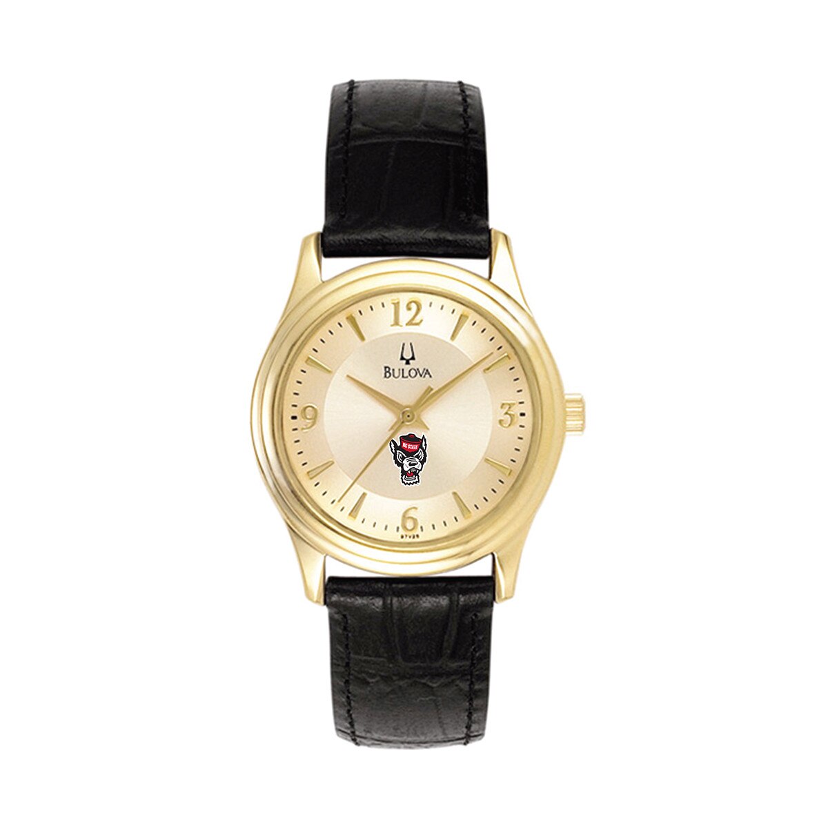 Gold Plated Women's Watch Wolfhead